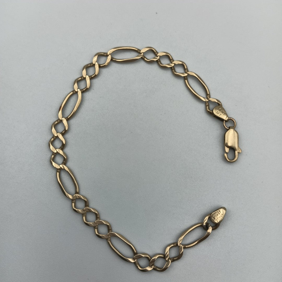 PULSERA ORO 14 K 4.9 GRMS (SEMINUEVO)
