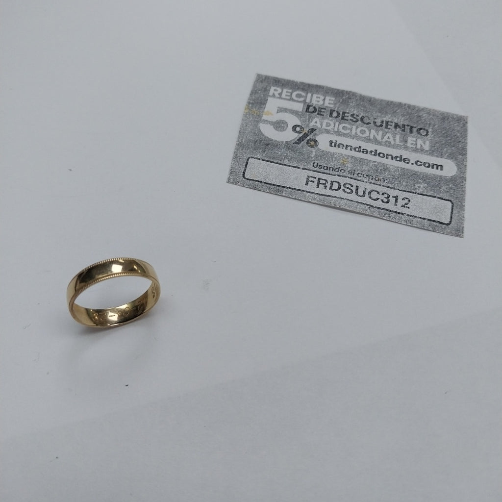 ARGOLLA ORO 10 K 1.3 GRMS (SEMINUEVO)