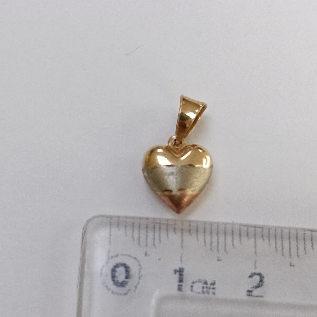 DIJE ORO, ORO COMBINADO 10 K 0.9 GRMS (SEMINUEVO)