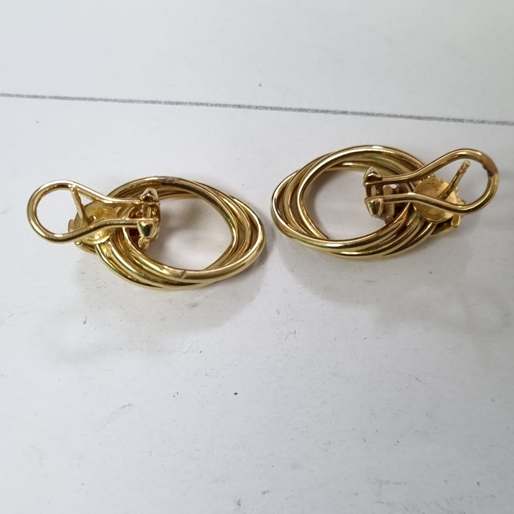 ARETES PAR ORO 18 K 6,70 GRMS (SEMINUEVO)