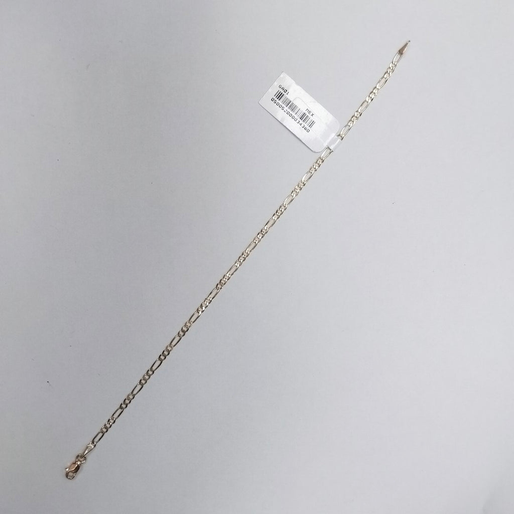 PULSERAS 3X1 ORO 14K 21 CM 2 GR (NUEVO)