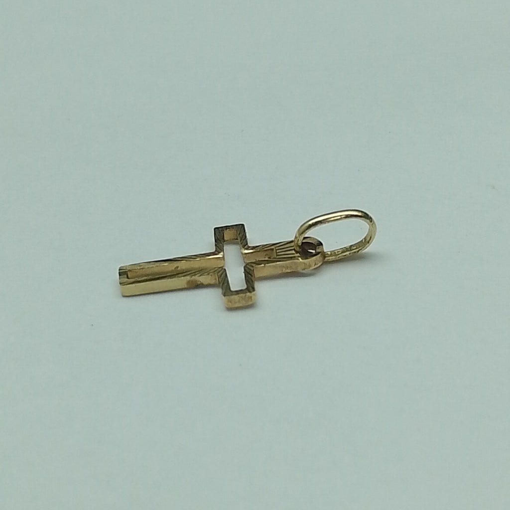 CRUZ ORO 14 K 0.6 GRMS (SEMINUEVO)