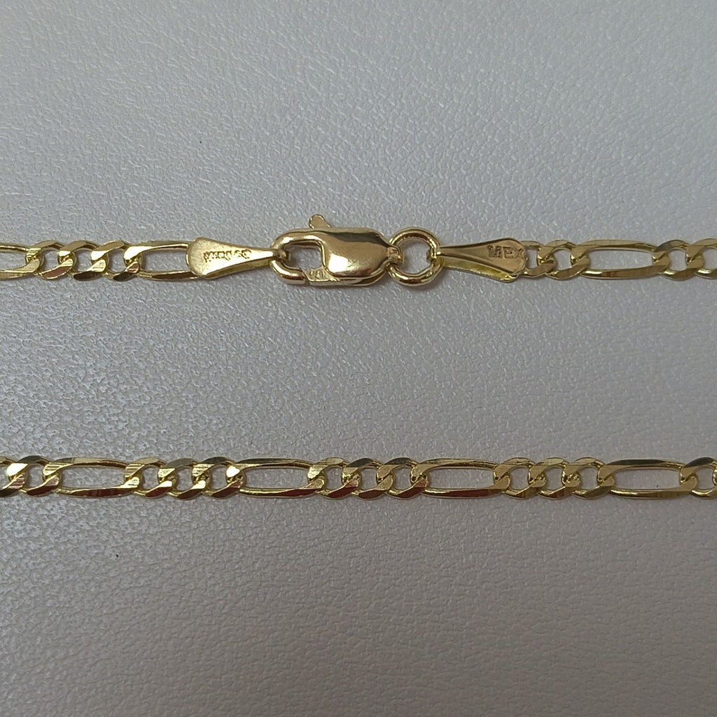 CADENAS 3X1 ORO 14K 55 CM 4.6 GR (NUEVO)