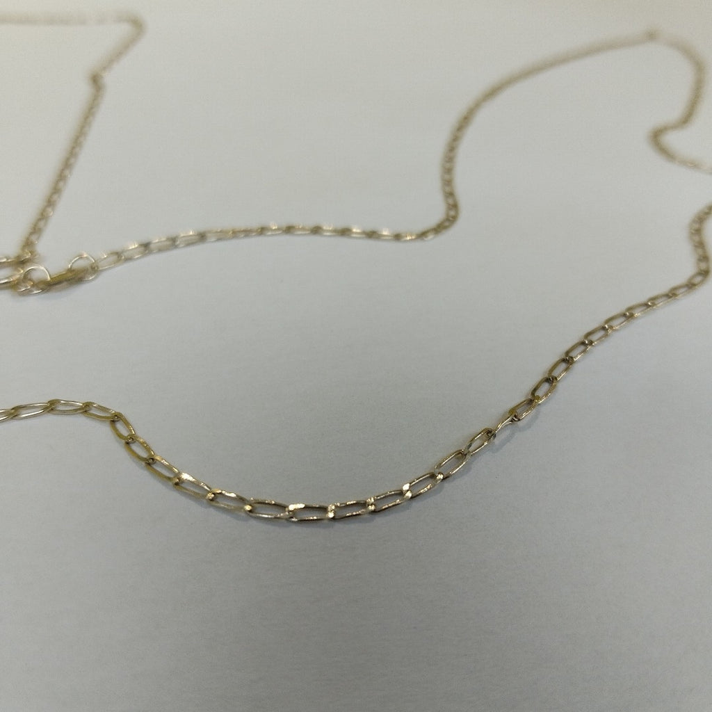 CADENAS TEJIDO ESLABONES ORO 10K 60 CM 2 GR (NUEVO)