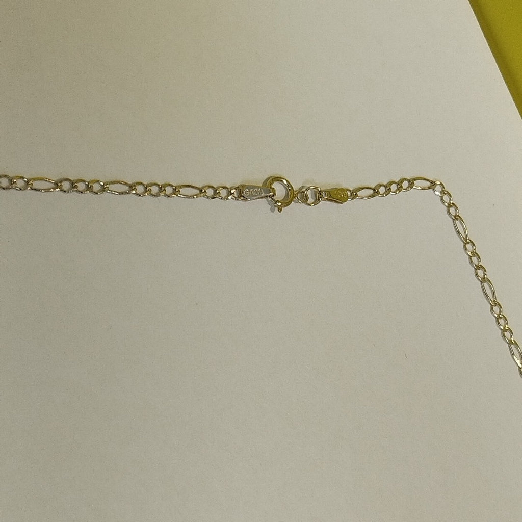 CADENAS TEJIDO 3X1 ORO 10K 50 CM 2.7 GR (NUEVO)