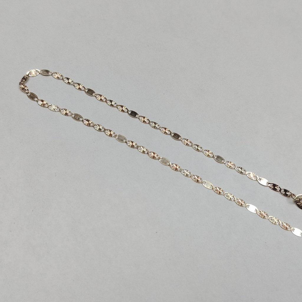 CADENAS TEJIDO GUCHI ORO 10K 55 CM 1.7 GR (NUEVO)