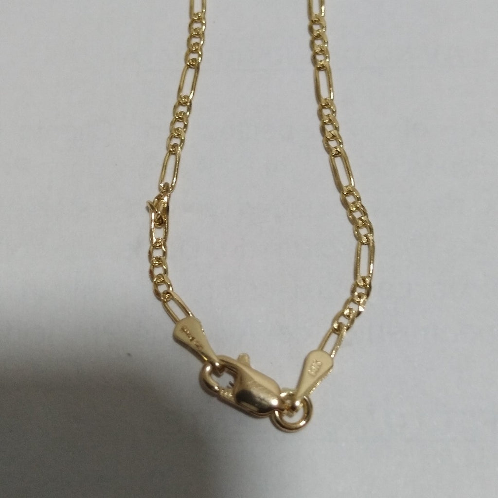 CADENAS 3X1 ORO 14K 55 CM 3.7 GR (NUEVO)