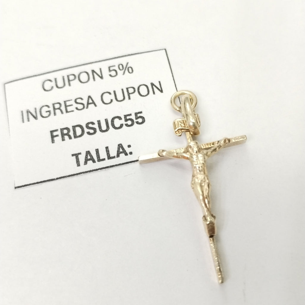 CRUCIFIJO ORO 8 K 1.9 GRMS (SEMINUEVO)