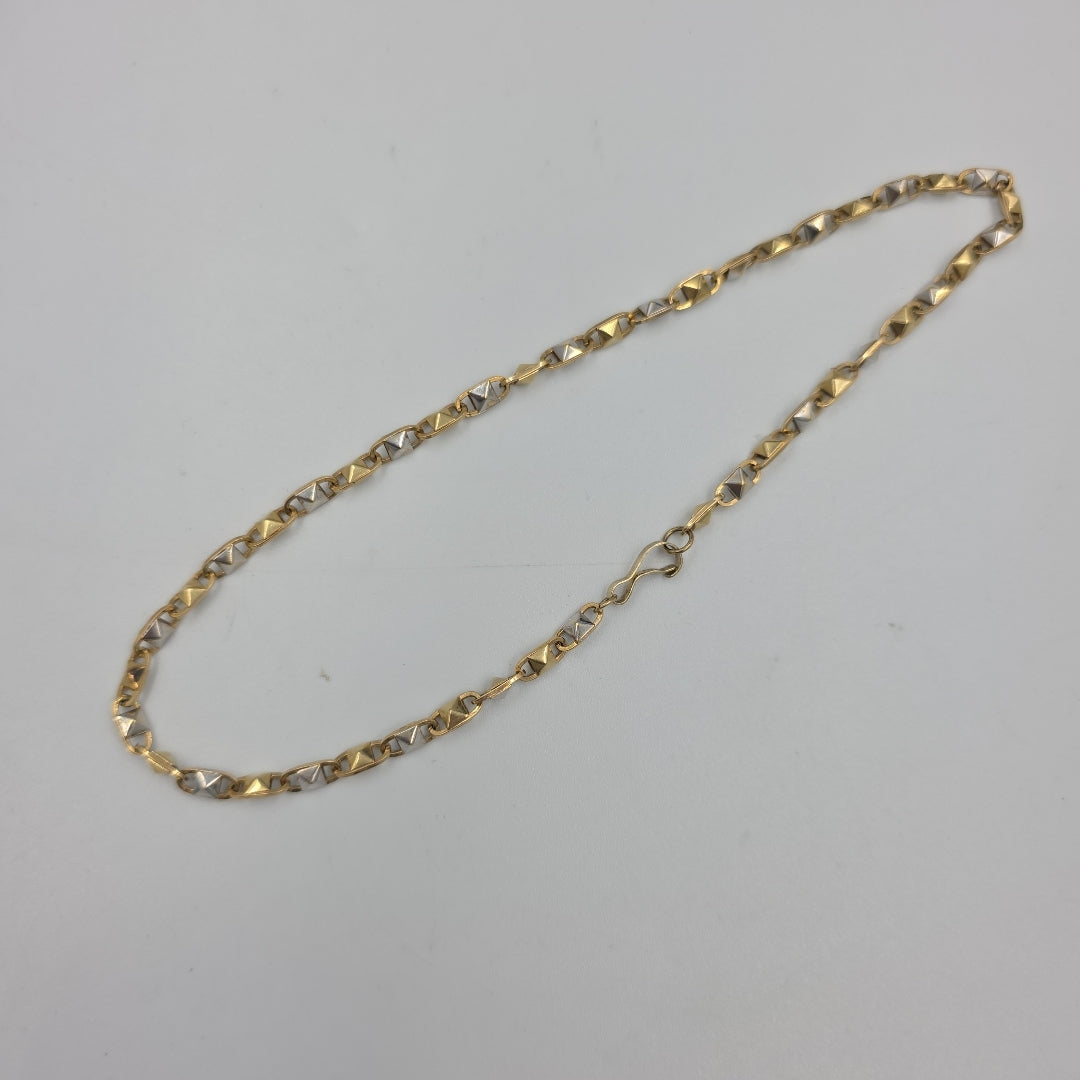 PULSERA ORO,RODIADO 14 K 5,30 GRMS (SEMINUEVO)