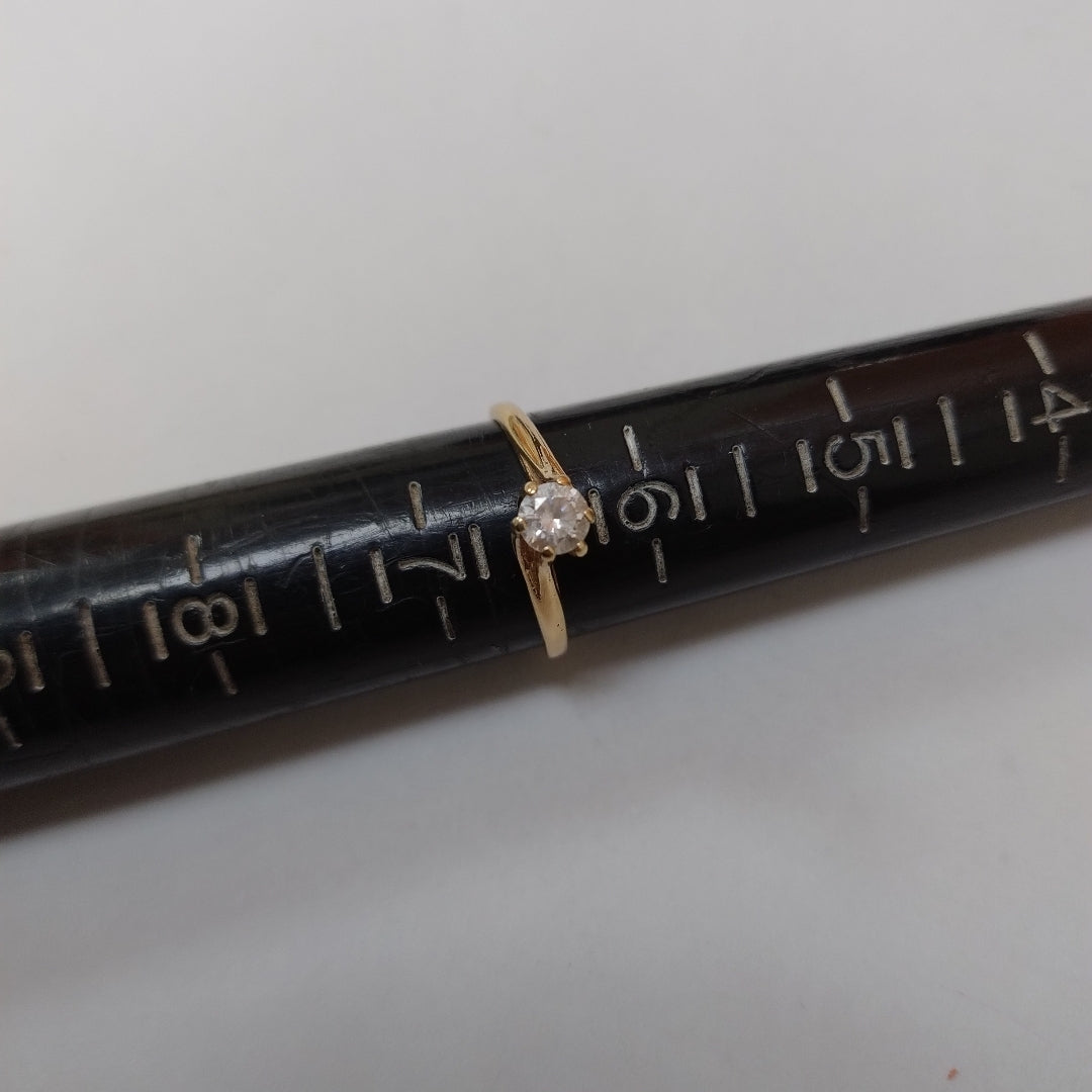 SOLITARIO ORO 14 K 1,90 GRMS (SEMINUEVO)