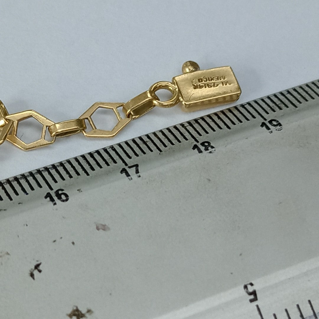 PULSERA ORO 14 K 4,90 GRMS (SEMINUEVO)