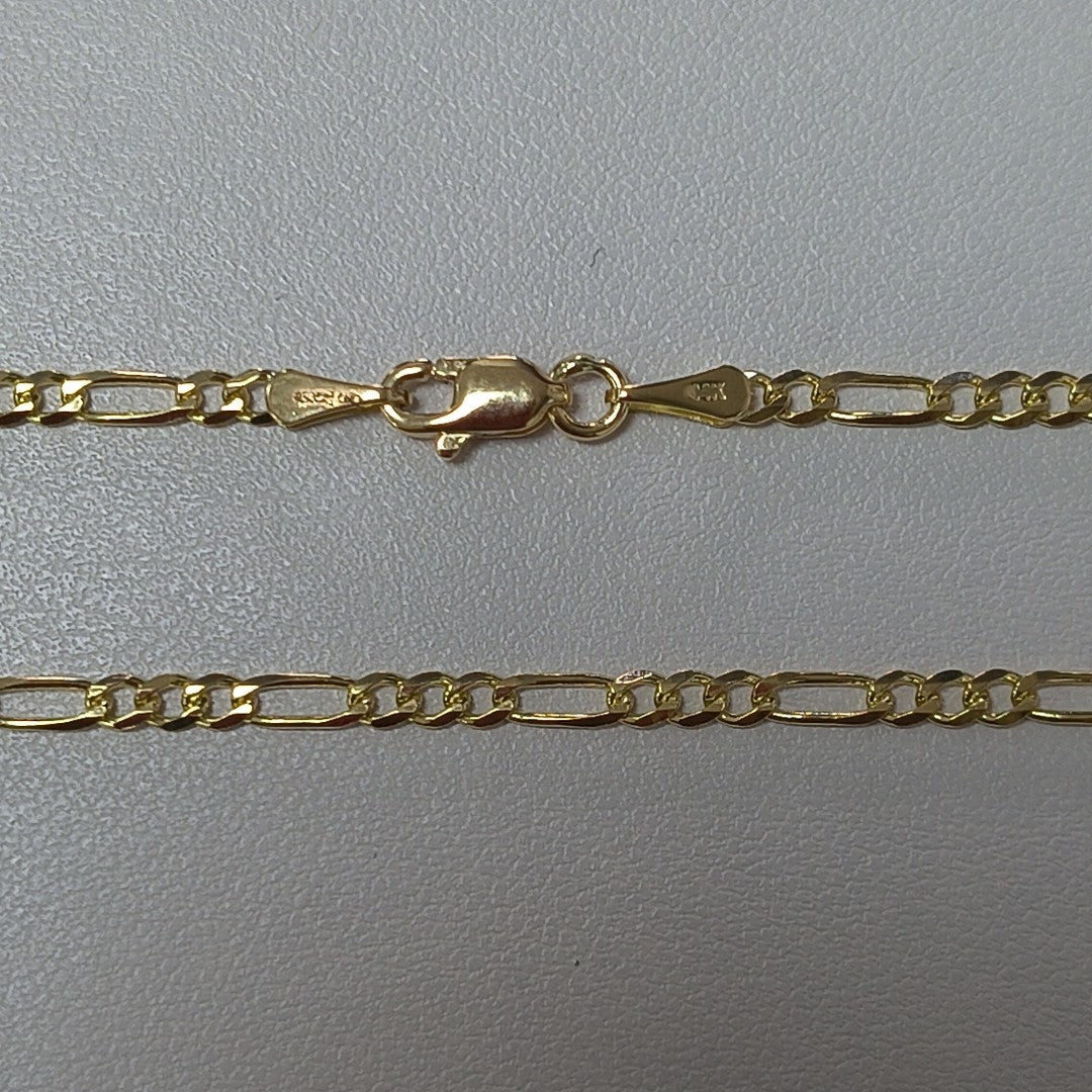 CADENAS 3X1 ORO 14K 55 CM 5.3 GR (NUEVO)