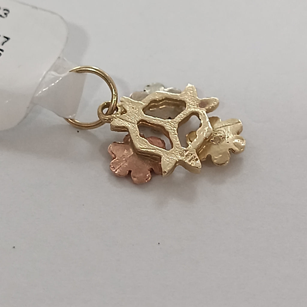 DIJE ORO, ORO COMBINADO 14 K 1.4 GRMS (SEMINUEVO)