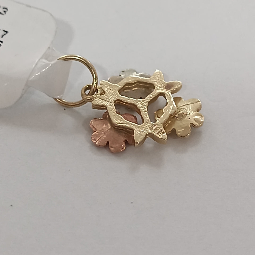 DIJE ORO, ORO COMBINADO 14 K 1.4 GRMS (SEMINUEVO)