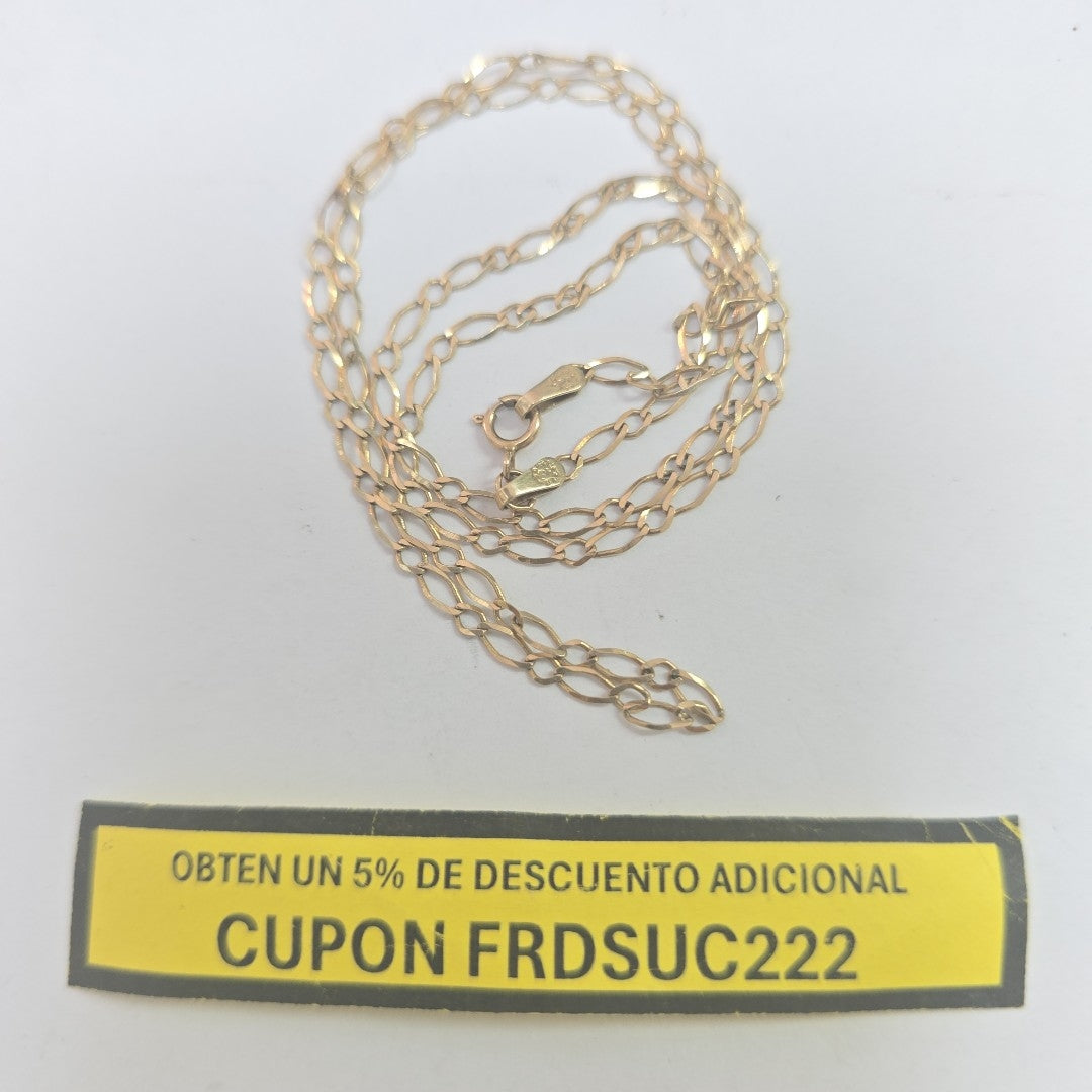 CADENA ORO 10 K 2,20 GRMS (SEMINUEVO)