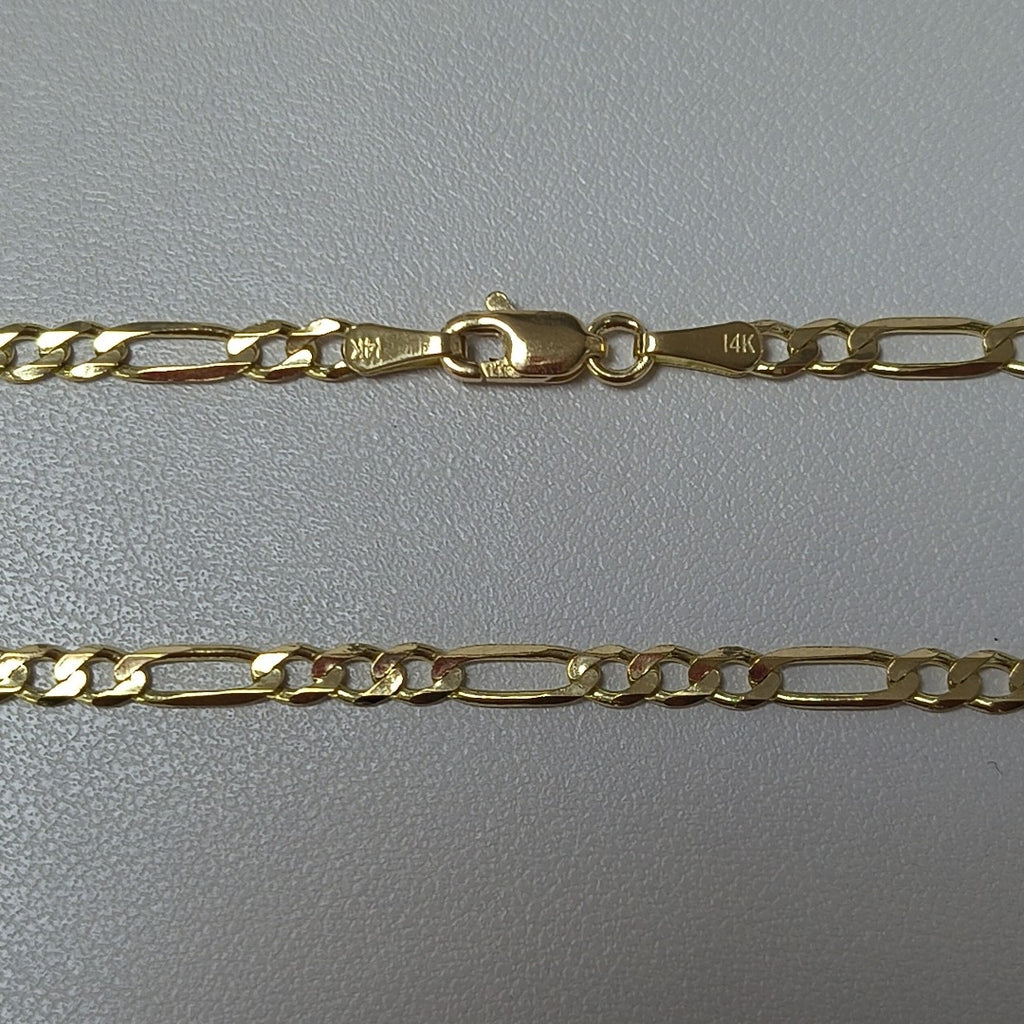 CADENAS 3X1 ORO 14K 60 CM 8 GR (NUEVO)