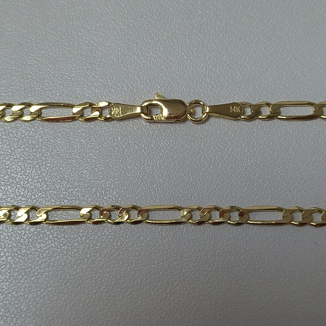 CADENAS 3X1 ORO 14K 60 CM 8 GR (NUEVO)