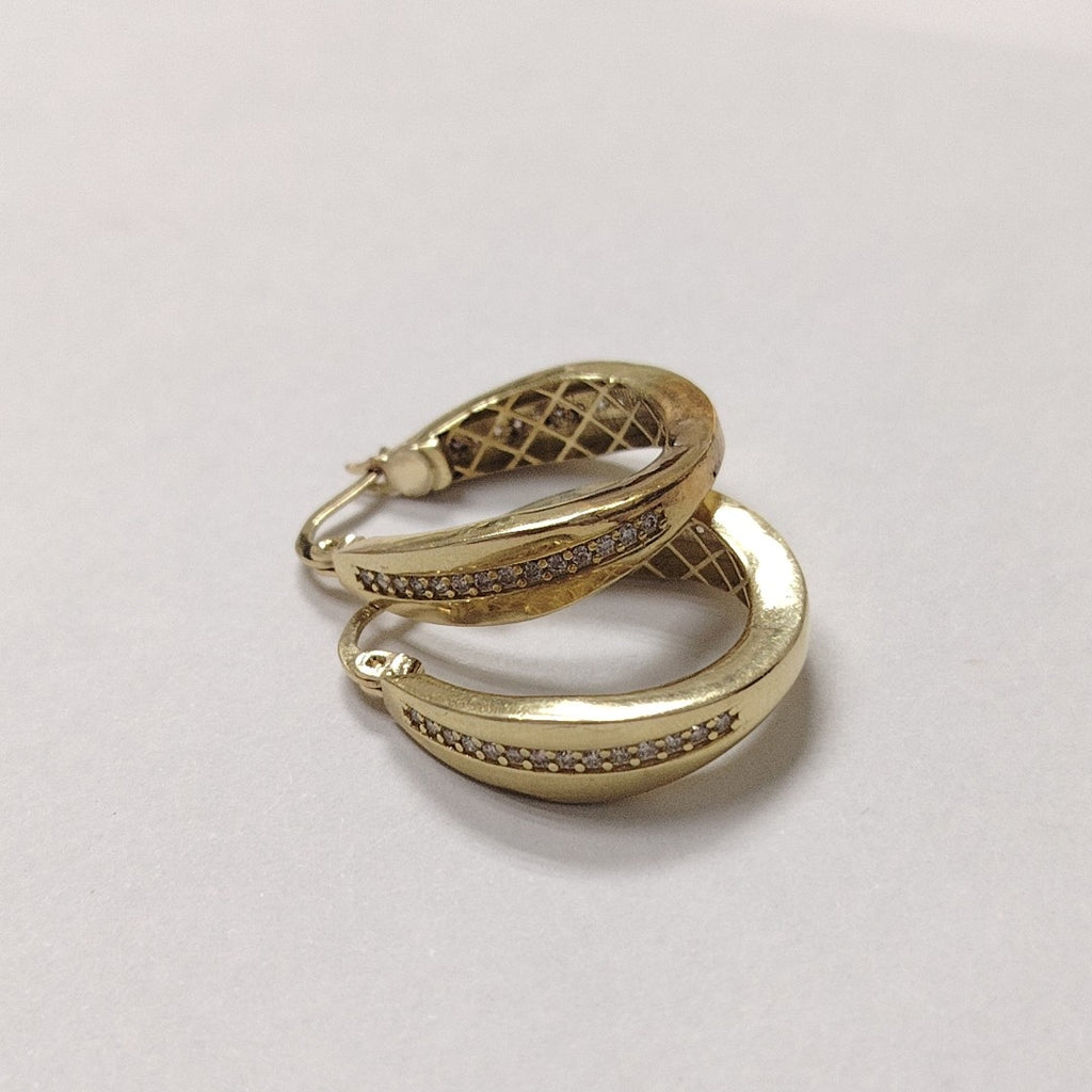 ARETES PAR ORO 14 K 5 GRMS (SEMINUEVO)