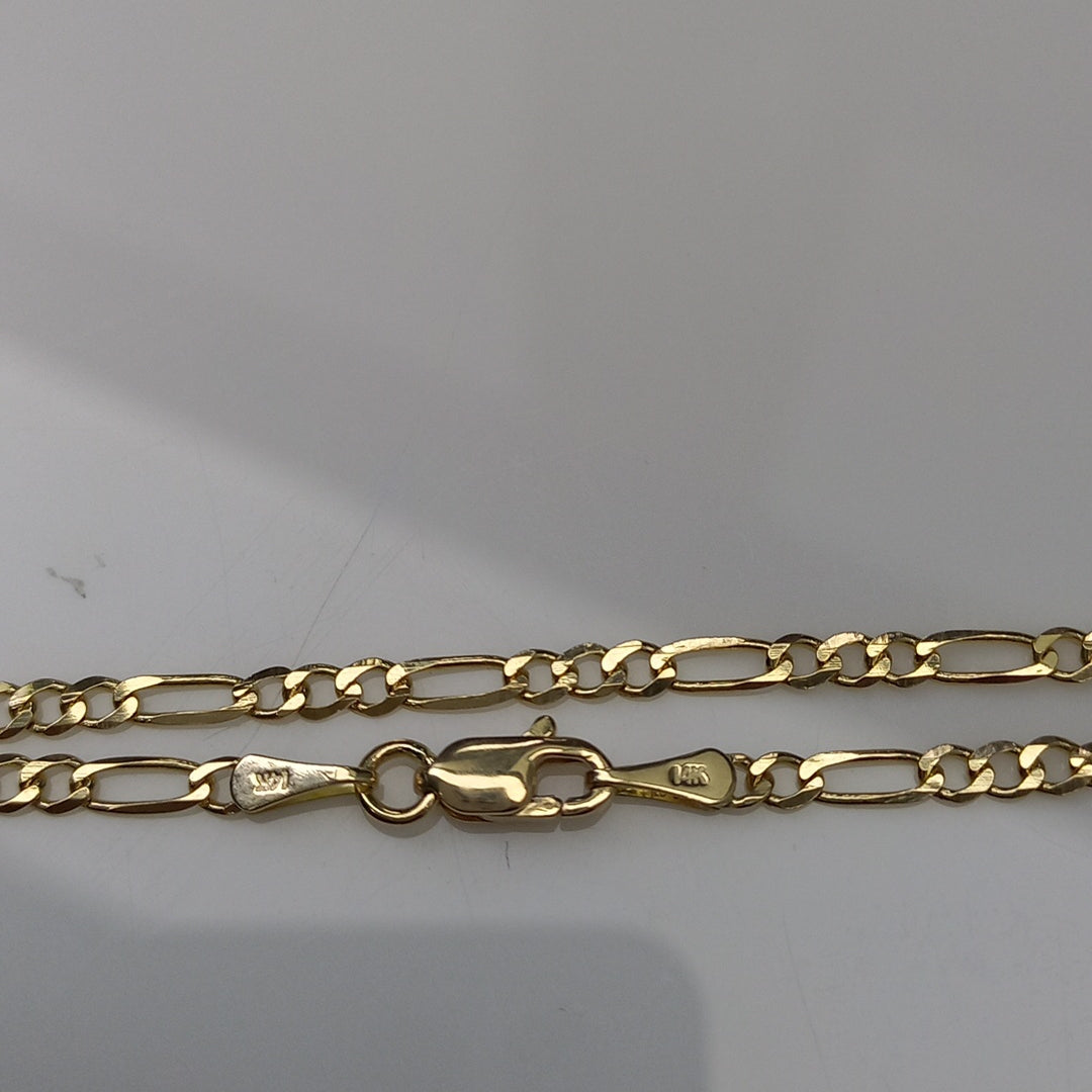 PULSERAS 3X1 ORO 14K 18 CM 1.8 GR (NUEVO)