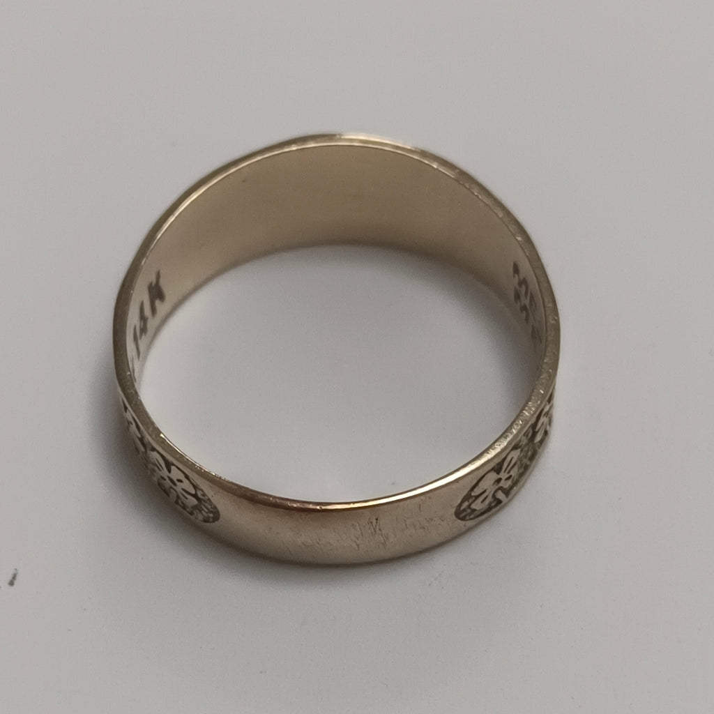 ANILLO ORO 14 K 2,90 GRMS (SEMINUEVO)