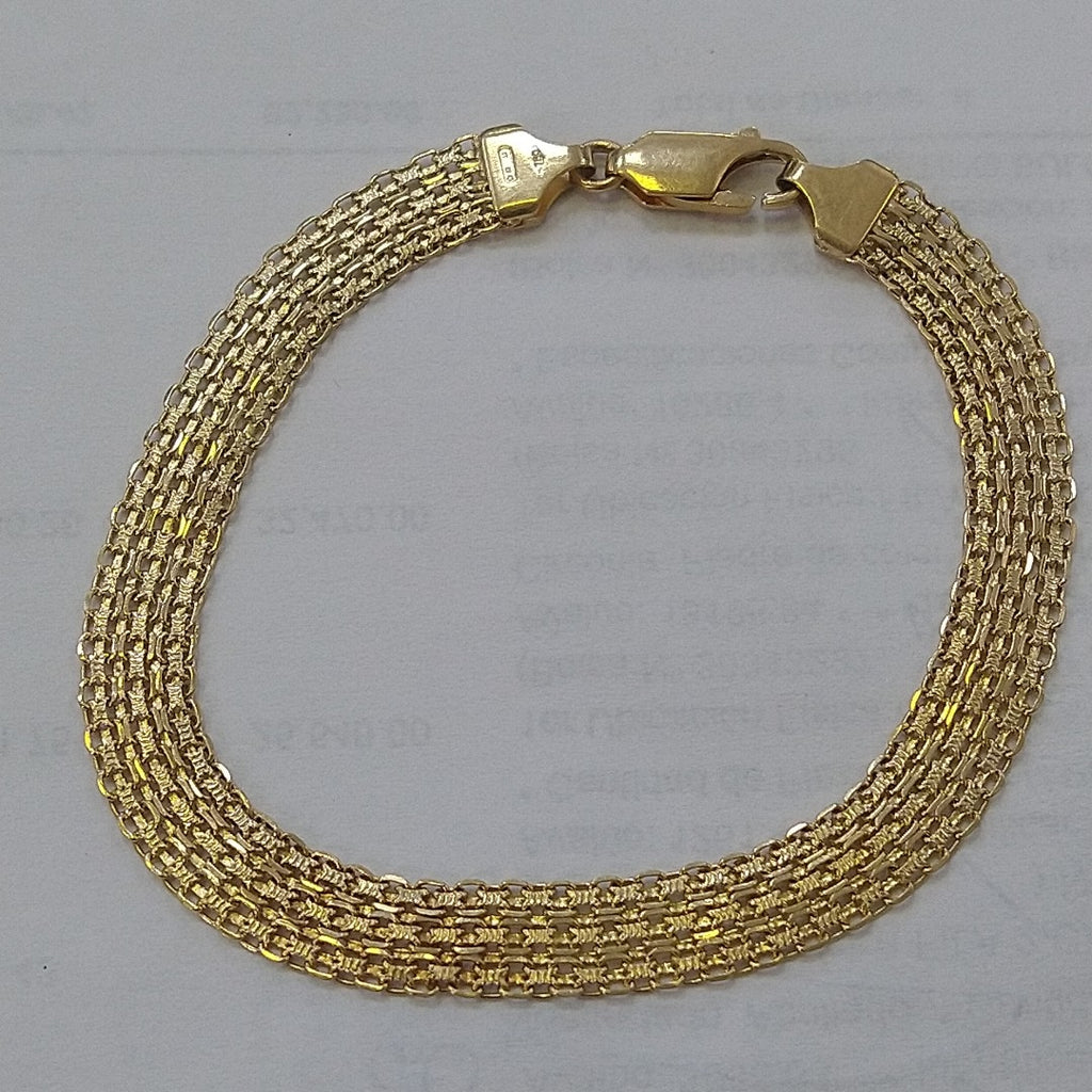 BRAZALETE ORO 18 K 8.1 GRMS (SEMINUEVO)
