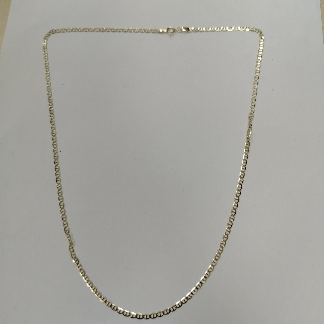 CADENAS TEJIDO GUCHI ORO 10K 55 CM 4.2 GR (NUEVO)
