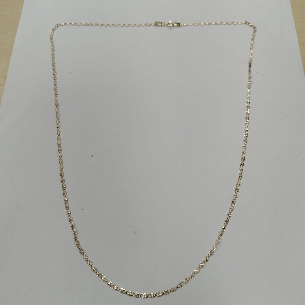 CADENAS TEJIDO GUCHI ORO 10K 60 CM 3.1 GR (NUEVO)