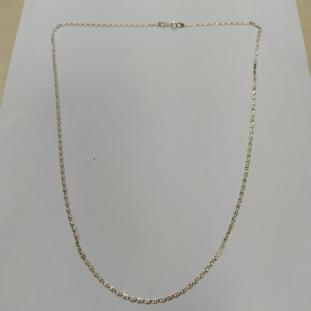 CADENAS TEJIDO GUCHI ORO 10K 60 CM 3.1 GR (NUEVO)