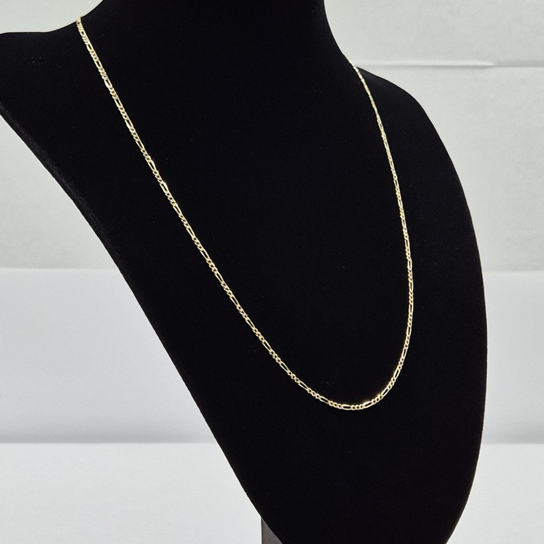 CADENAS 3X1 ORO 14K 55 CM 3.7 GR (NUEVO)