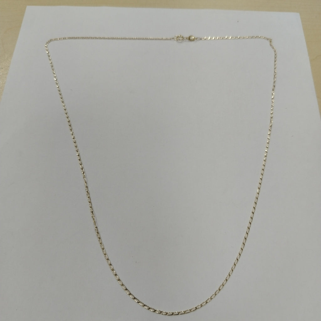 CADENAS TEJIDO ESLABONES ORO 10K 60 CM 2.1 GR (NUEVO)