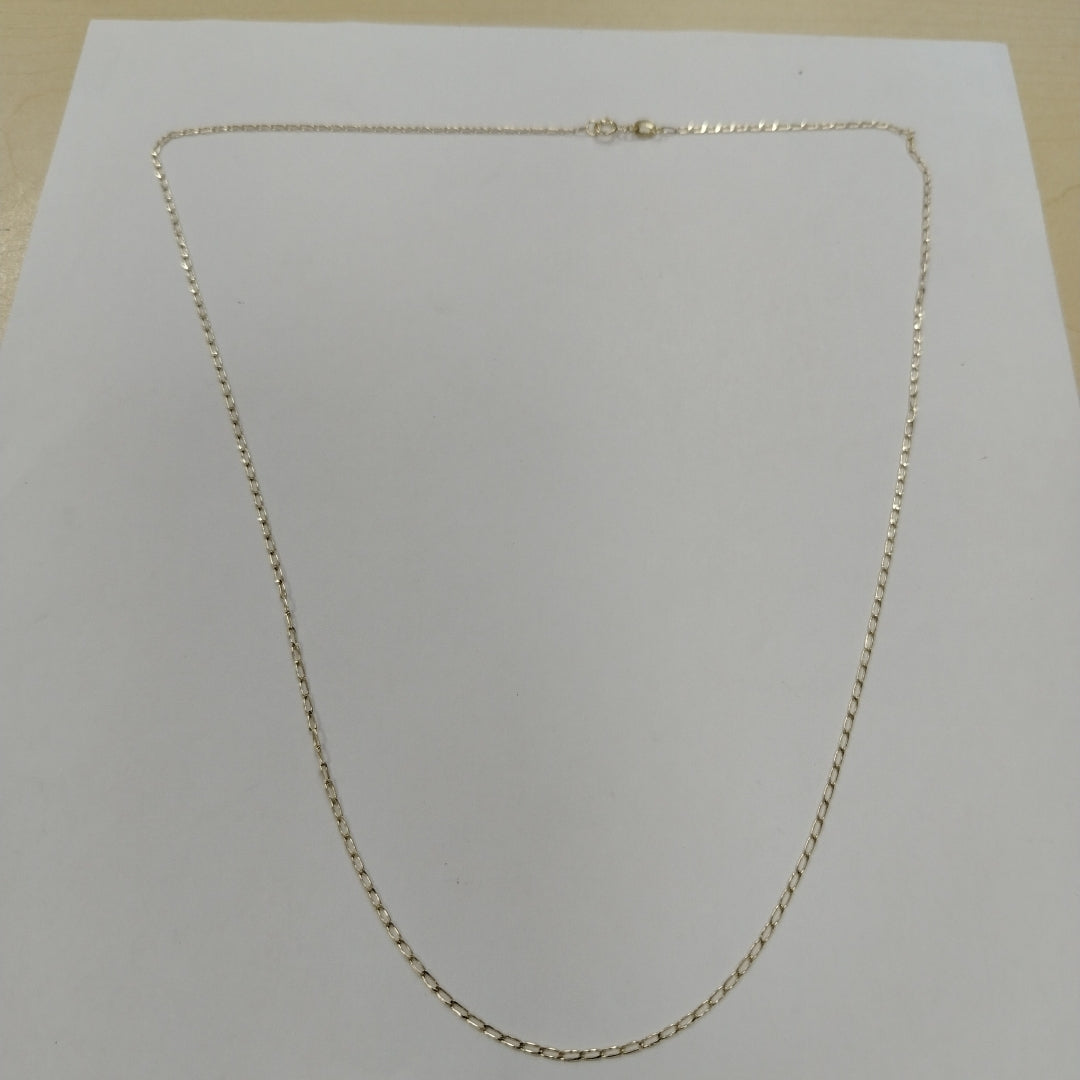 CADENAS TEJIDO ESLABONES ORO 10K 60 CM 2.1 GR (NUEVO)