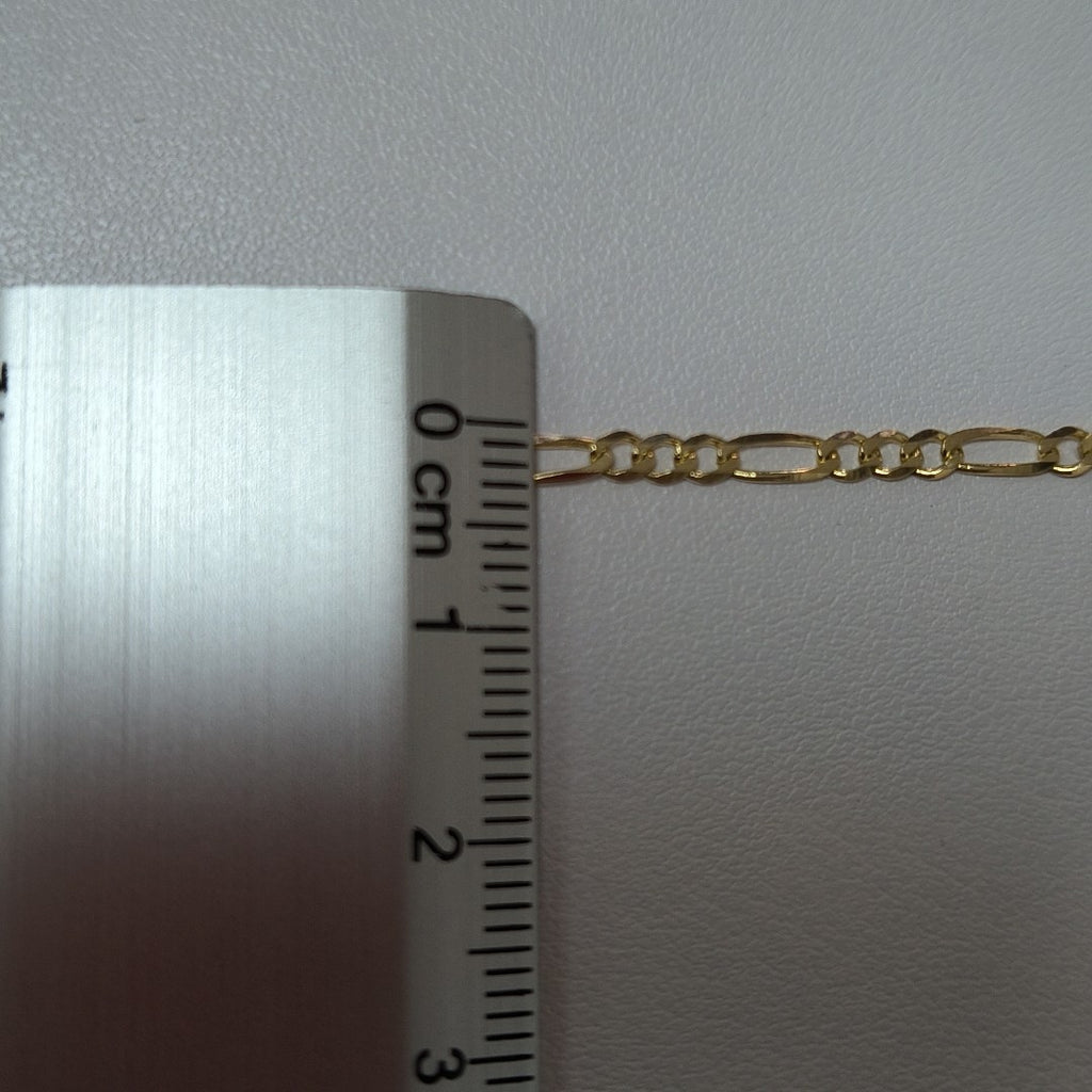 PULSERAS 3X1 ORO 14K 18 CM 1.8 GR (NUEVO)