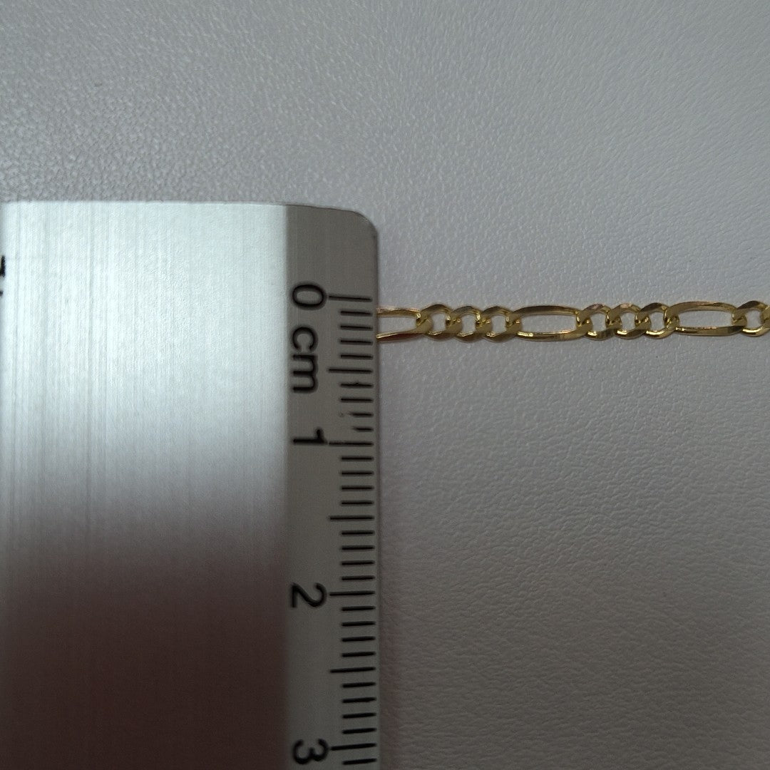 PULSERAS 3X1 ORO 14K 18 CM 1.8 GR (NUEVO)