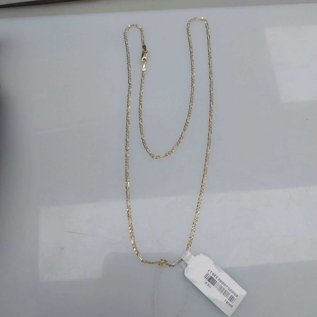 CADENAS 3X1 ORO 14K 55 CM 3.7 GR (NUEVO)