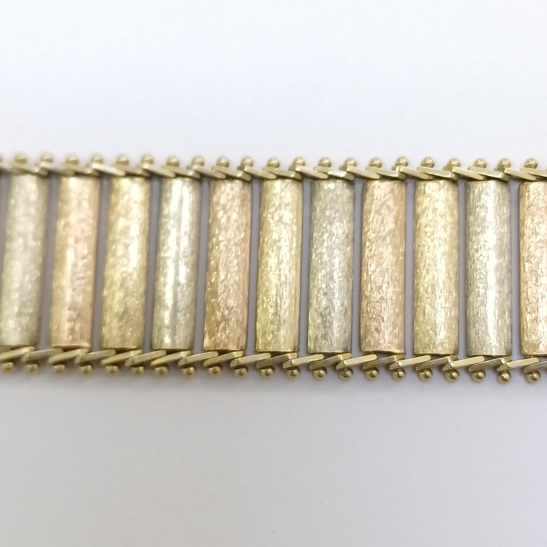 PULSERA ORO,ORO COMBINADO 14 K 26,30 GRMS (SEMINUEVO)