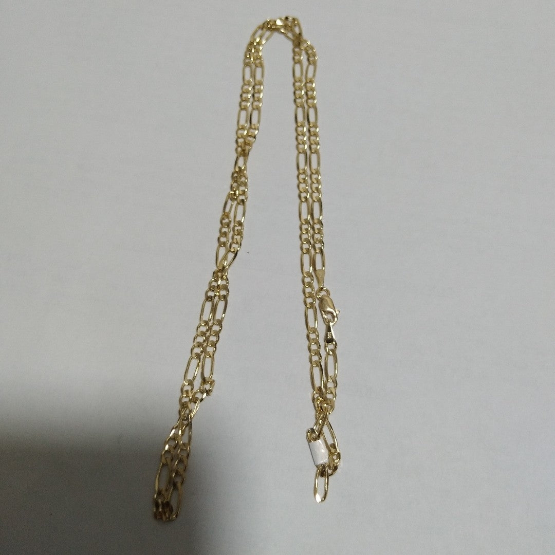 CADENAS 3X1 ORO 14K 60 CM 8.8 GR (NUEVO)