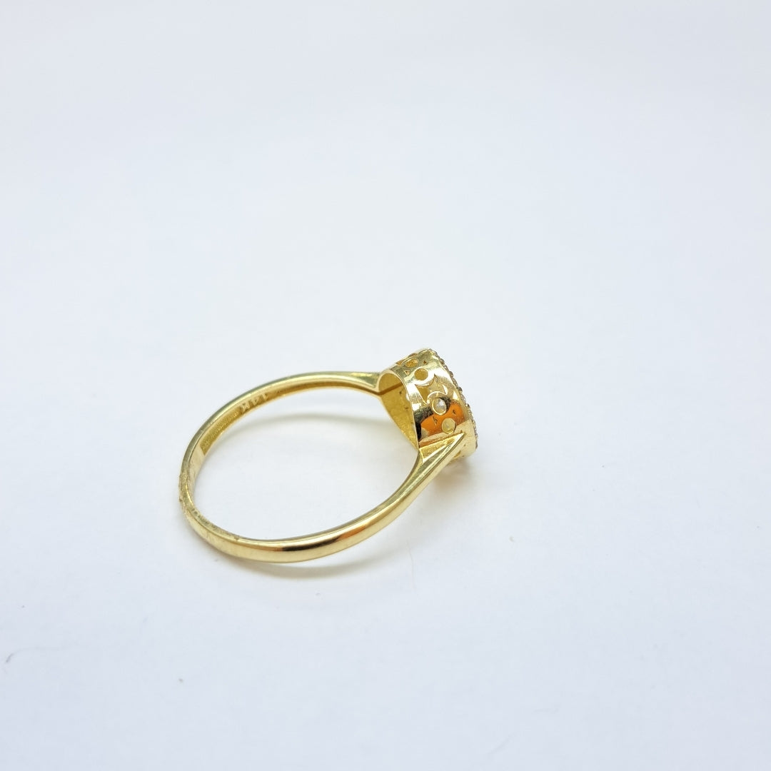 ANILLOS DAMA ORO 14K 2 (NUEVO)