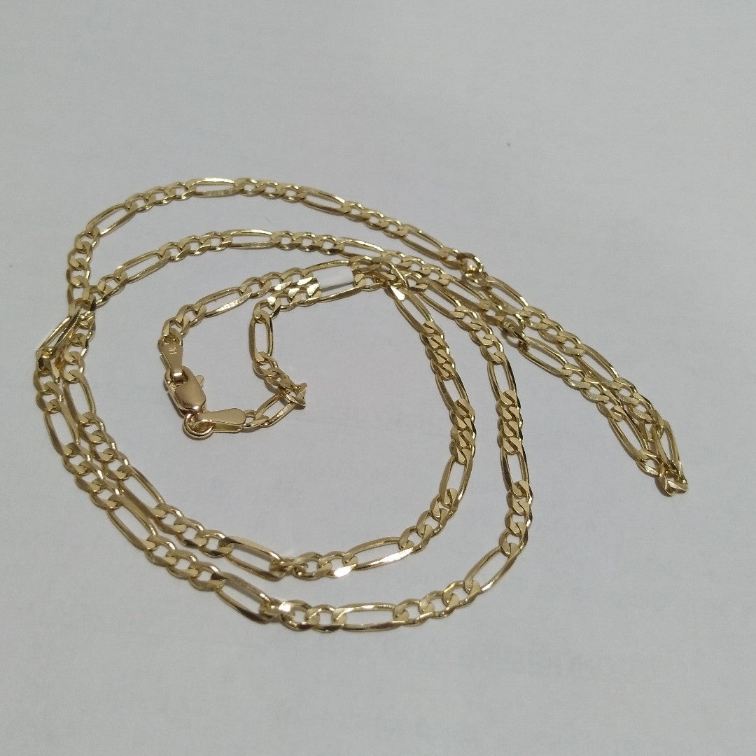 CADENAS 3X1 ORO 14K 55 CM 7.3 GR (NUEVO)
