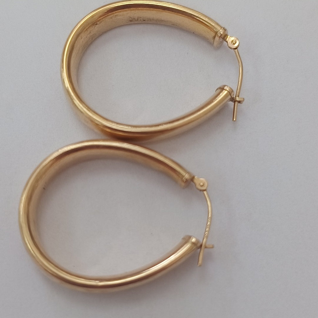 ARRACADAS PAR ORO 14 K 3,20 GRMS (SEMINUEVO)