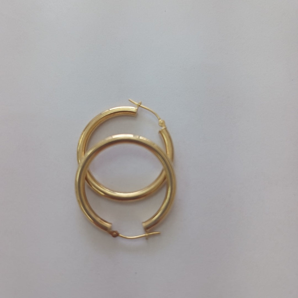 ARRACADAS PAR ORO 14 K 2,10 GRMS (SEMINUEVO)