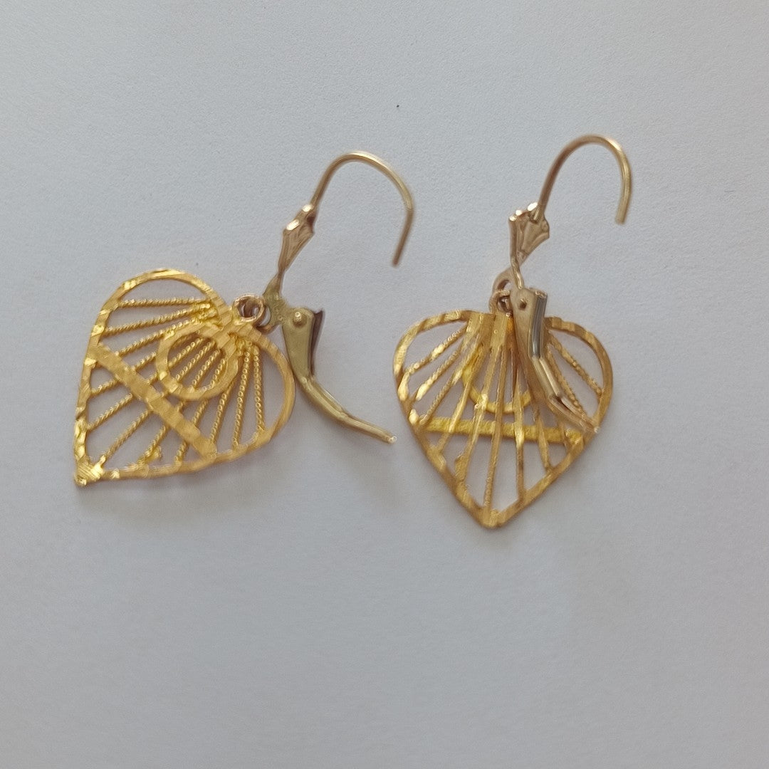 ARETES PAR ORO 14 K 2,20 GRMS (SEMINUEVO)