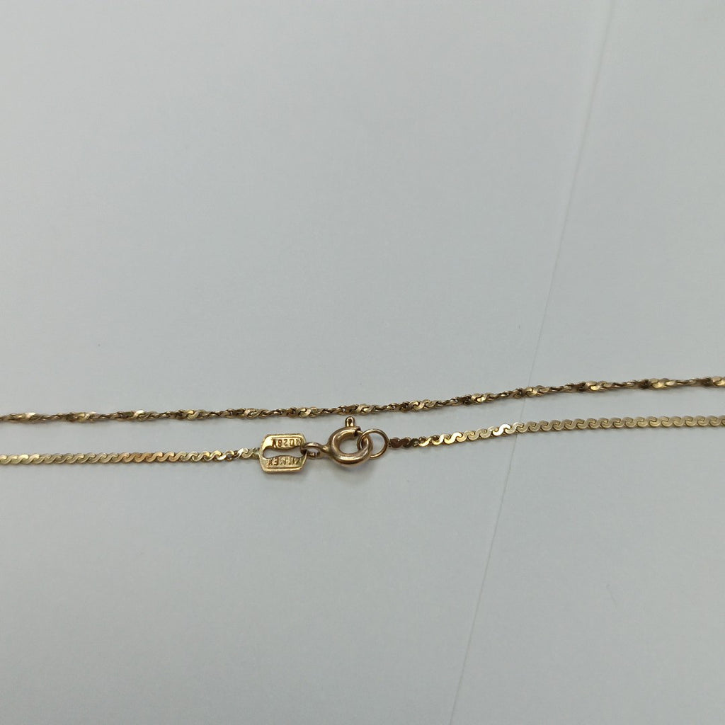 CADENA ORO 14 K 3,10 GRMS (SEMINUEVO)