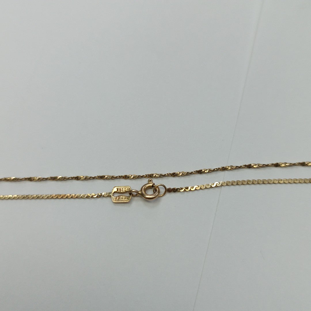CADENA ORO 14 K 3,10 GRMS (SEMINUEVO)