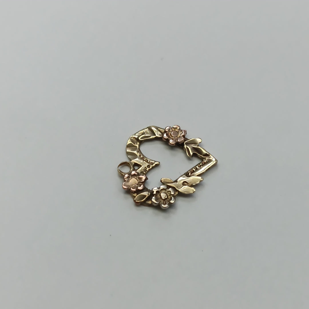 DIJE ORO,ORO COMBINADO 14 K 1,20 GRMS (SEMINUEVO)