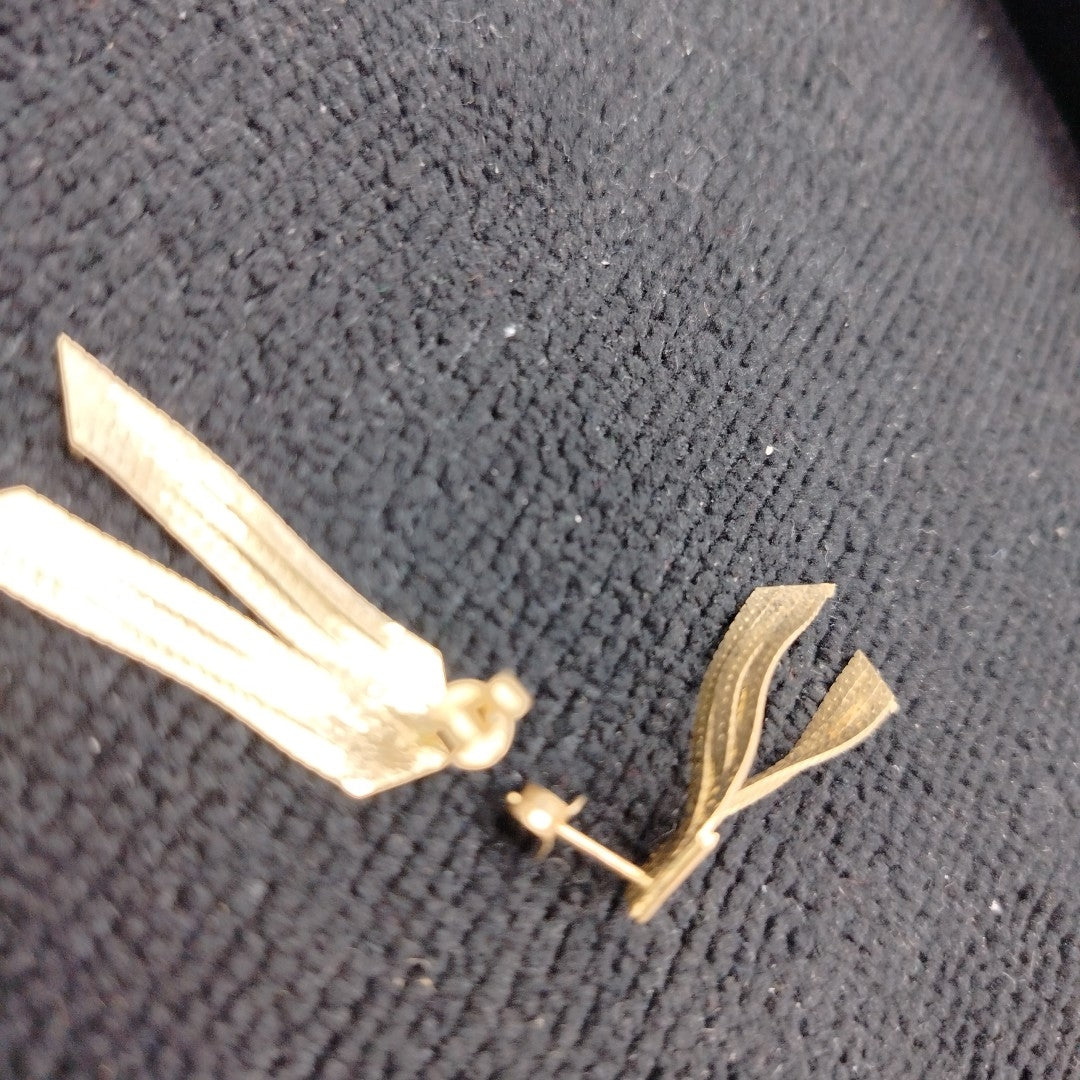 ARETES PAR ORO 14 K 2,70 GRMS (SEMINUEVO)