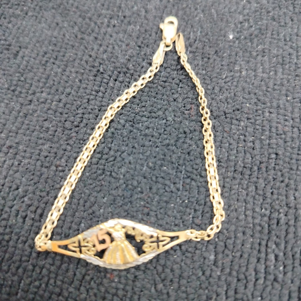 PULSERA ORO 10 K 2.7 GRMS (SEMINUEVO)