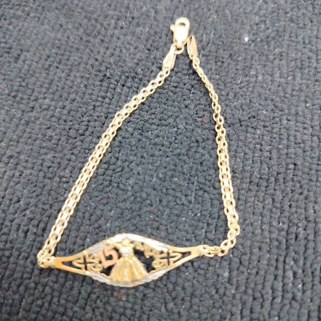 PULSERA ORO 10 K 2.7 GRMS (SEMINUEVO)