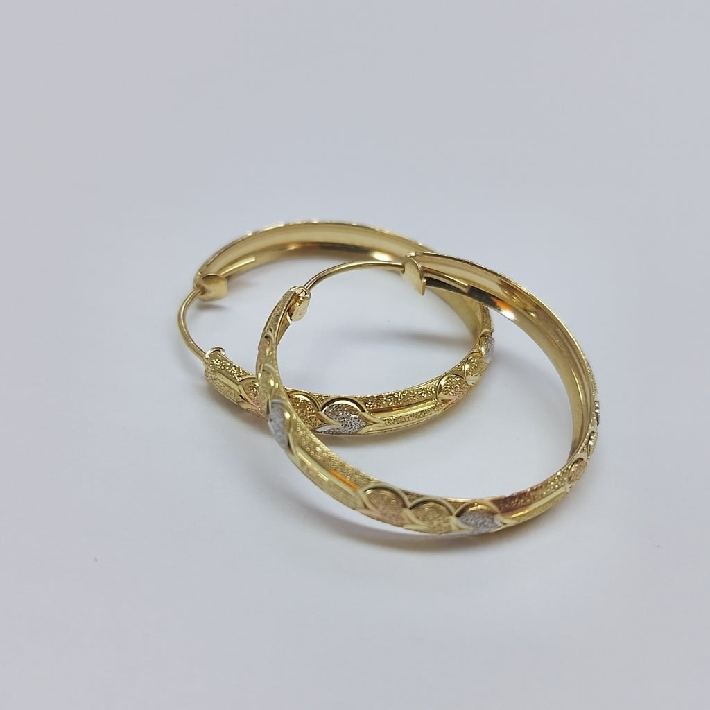ARRACADAS PAR ORO 14 K 4,50 GRMS (SEMINUEVO)