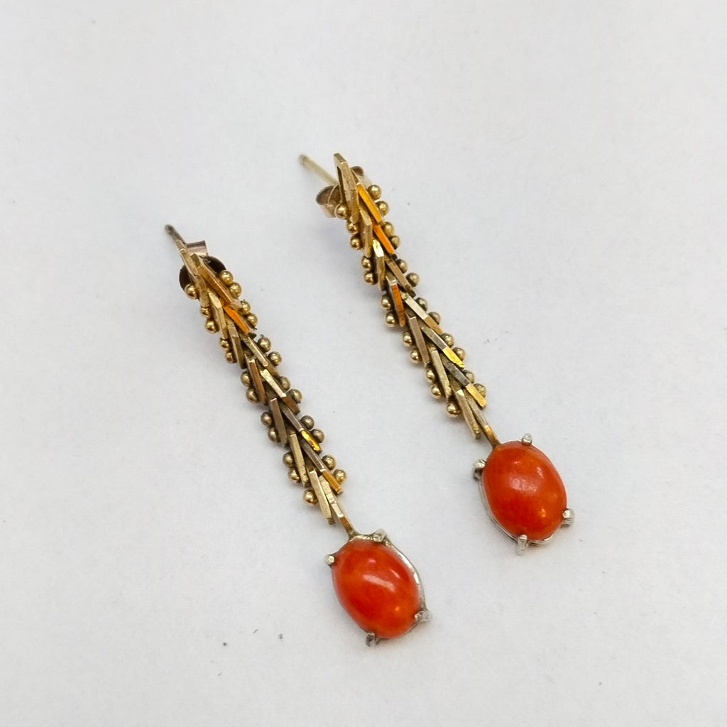 ARETES PAR ORO 10 K 4,20 GRMS (SEMINUEVO)