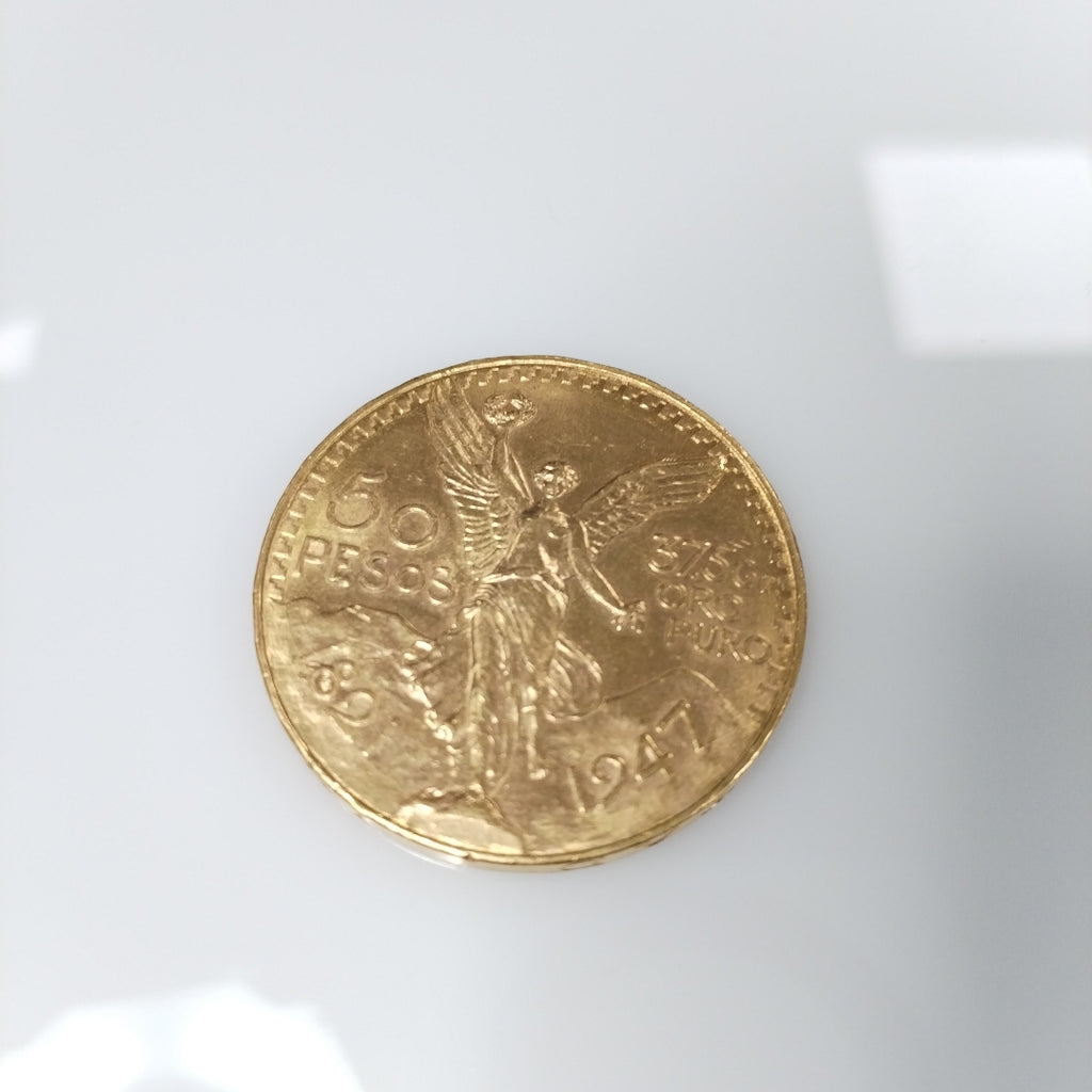 K1 41.6 GRMS 21 K IDENTIFICACIÓN MONEDA NOMINATIVA MONEDAS PESOS 50 PESOS (SEMINUEVO)